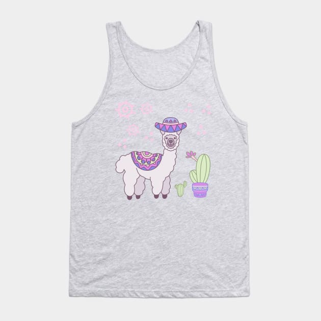 Alpaca Tank Top by Mashmuh